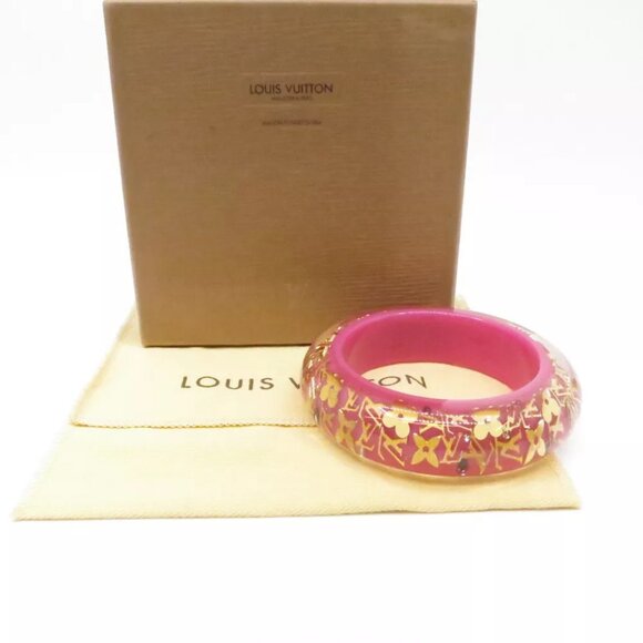 LOUIS VUITTON Bracelet Unclusion GM Pink - Picture 1 of 12